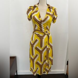 DVF vintage warp dress size 4